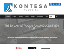 Tablet Screenshot of kontesa.ba